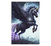 75x50cm/1000pcs Puzzles for Teenagerss Evil Unicorn Magic Jigsaw Puzzle Toy Wall Decor Difficult Challenge Stress Reduction Gifts 75x50cm/1000pcs