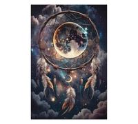 75x50cm/1000pcs Puzzles for Teenagerss Galactic Dreamcatcher Jigsaw for Adults Brain Teaser Game But Fun And Humorous for Birthday, Chrismas 75x50cm/1000pcs