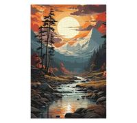 75x50cm/1000pcs Puzzles for Teenagerss Nature Landscapes Adult Puzzles Hands-on Game Pattern Assembly Unique Birthday And Gifts 75x50cm/1000pcs