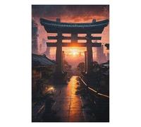 75x50cm/1000pcs Puzzles for Teenagerss Pagoda in The Forest Jigsaw Puzzle Toy Wall Decor Difficult Challenge Stress Reduction Gifts 75x50cm/1000pcs