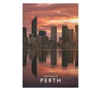 75x50cm/1000pcs Puzzles for Teenagerss Perth Australia Jigsaw Puzzle Toy Wall Decor Difficult Challenge Stress Reduction Gifts 75x50cm/1000pcs