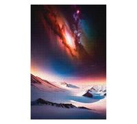 75x50cm/1000pcs Teenagers Pieces Jigsaw Puzzle Celestial Snowscapes Adult Jigsaw Brain Teaser Game But Fun And Humorous Gifts for Friends And Family 75x50cm/1000pcs