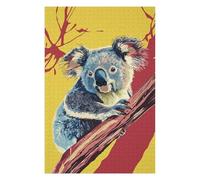 75x50cm/1000pcs Teenagers Pieces Jigsaw Puzzle Koala on Branch Puzzles for Adults Hands-on Game Perfect Decoration Challenging To Complete 75x50cm/1000pcs