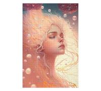 75x50cm/1000pcs Teenagers Pieces Jigsaw Puzzle Whispering Bubbles Dreamscape Puzzles for Adults Hands-on Game Perfect Decoration Challenging To Complete 75x50cm/1000pcs