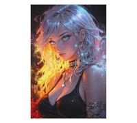 75x50cm/1000pcs Teenagers Puzzles Anime Girl Masterpiece Jigsaw Puzzle Fun Games Precision Cutting Unique Gifts for Birthday And Christmas 75x50cm/1000pcs