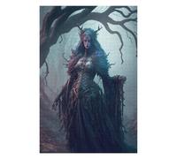 75x50cm/1000pcs Teenagers Puzzles Dark Forest Mystic Adult Puzzles Hands-on Game Difficult Challenge Unique Gifts for Birthday And Christmas 75x50cm/1000pcs