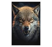 75x50cm/1000pcs Teenagers Puzzles Wolf Generative AI Puzzle for Adults DIY Toys Enhance Memory Unique Gifts for Birthday And Christmas 75x50cm/1000pcs