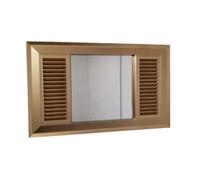 75X56Cm Old Fashioned Ac Style Shape Window Wall Mirror