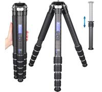 76'' Carbon Fiber Tripod Compact Heavy Duty Tripod ARTCISE Professional Heavy Duty Tripod for Camera, 10-Layer Carbon Fiber Tube, 5-Section with Max Tube Dia 36mm, Load Up to 66lbs/30kg
