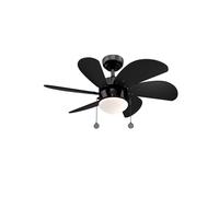 76 cm 30" ceiling fan light with light Westinghouse Turbo Swirl Gun Metal Black