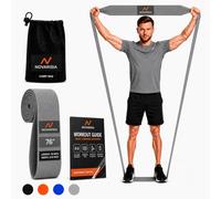 76 Inch Fabric Resistance Band for Strength Training, Mobility, and Stretching, Non-Slip Workout Band for Athletes, Home Gyms, Yoga, and Physical Therapy