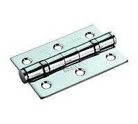 76 X 51 X 2MM BALL BEARING HINGE GRADE 7 C/W SCREWS (PAIR)