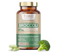 760mg Broccoli Extract - 64mg Glucoraphanin, Sulforaphane & Myrosinase - Full-Spectrum - Long-Lasting Antioxidant Properties - SanBroc® - Stomach Acid-Resistant - Vegan Supplement (60 Capsules)