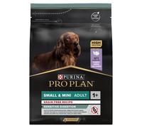 PURINA PRO PLAN | Dog GRAIN FREE Adult Sensitive Digestion OPTIDIGEST rijk aan kalkoen droge voering zak, SMALL & MINI 2,5 kg