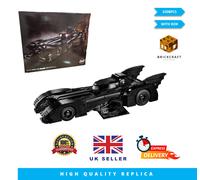 76139 Brickcraft MOC 1989 Batmobile 3308PCS Building Blocks with Box