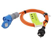 76185 extension cable 3G 2.5mm² 1.5m rubber orange number of sockets: 1 GOOBAY