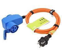 76222 extension cable 3G 2.5mm² 1.5m rubber orange number of sockets: 2 GOOBAY