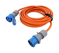 76229 extension cable 3G2.5mm² 10m rubber orange number of sockets: 1 GOOBAY