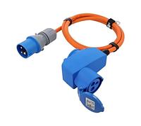 76232 extension cable 3G2.5mm² 1.5m rubber orange number of sockets: 2 GOOBAY