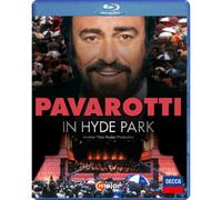 762404 Luciano Pavarotti; Andrea Grim Pavarotti In Hyde Park Blu-Ray 762404 NEW