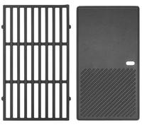 7637 Spirit Griddle Insert for Weber Spirit 2 Grill Part GS4 Spirit II/I 200 SER E210 E220 S210,Webber Spirit 200/300(2025) Replacement for Weber Grill Accessories Spirit Grate&Griddle Plate Cast Iron