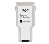 764 Printer Replacement Cartridge, Compatible With HP Designjet T3500 C1Q17A, C1Q16A, C1Q13A, C1Q14A, C1Q15A, C1Q138A (including Pigment Ink)(764-300ml-MBK)