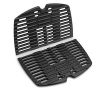 7645 Cast Iron Cooking Grate for Weber Q200, Q220, Q2000, Q2200 Series, 27.3 x 38.9 cm Cooking Grates Replacement Parts for Weber Grill Set with Grill Replacement Parts