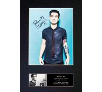 #765 Brendan Urie No2 (Panic! At The Disco) Signed Autograph Mounted Photo Reproduction PRINT A4 Rare Perfect Birthday (297 x 210mm) (Not Framed)