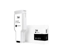 766 Ink Cartridge 300ML, Compatible for HP | 3600 Printer P2V92A P2V94A P2V89A P2V90A P2V91A P2V93A(MBK)