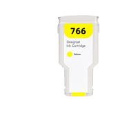766 Ink Cartridges Compatible For HP DesignJet XL 3600 T3600 | P2V94A P2V89A P2V90A P2V91A, Ink Included, Chip Included, 300ML/Cartridge(Y)