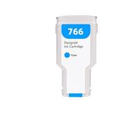 766 Ink Cartridges Compatible For HP DesignJet XL 3600 T3600 | P2V94A P2V89A P2V90A P2V91A, Ink Included, Chip Included, 300ML/Cartridge(C)