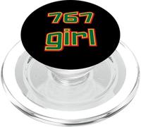 767 Girl (Dominica) PopSockets PopGrip for MagSafe
