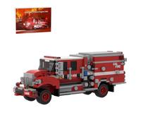 767 Pieces Forest Fire Truck Building Blocks, Type III Bush Fire Fire Engine