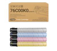 76C00K0 76C00C0 76C00M0 76C00Y0 Toner Cartridge Replacement Compatible For Lexmark CS921de CS923de CX920de CX921de CX922de CX923dte CX923dxe CX924dte CX924dxe 18500 - Page Yield 1 set