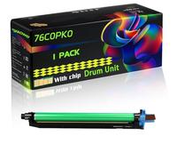 76C0PK0 76C0PV0 Compatible for Lexmark Drum Unit with Chip CS921 CS923 CX921 CX922 CX923 Printers (1 Pack Yellow)
