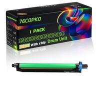 76C0PK0 76C0PV0 Compatible for Lexmark Drum Unit with Chip CS921 CS923 CX921 CX922 CX923 Printers (1 Pack Black)