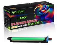 76C0PK0 76C0PV0 Compatible for Lexmark Drum Unit with Chip CS921 CS923 CX921 CX922 CX923 Printers (1 Pack Magenta)