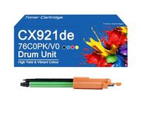 76C0PK0 76C0PV0 Photoconductor Unit Replacement for Lexmark CS921de CS923de CX920de CX921de CX922de Printer, Easy to Install and Use,CX921de-Cyan