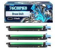 76C0PK0 Drum Unit Compatible for Lexmark CS921de CS923de CX920DE CX921de CX922de CX923dte CX923dxe CX924dte CX924dxe Printers, With Chip Large Capacity 100000 Pages (3 Pack Black)