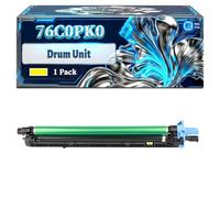 76C0PK0 Drum Unit Compatible for Lexmark CS921de CS923de CX920DE CX921de CX922de CX923dte CX923dxe CX924dte CX924dxe Printers, With Chip Large Capacity 100000 Pages (1 Pack Yellow)