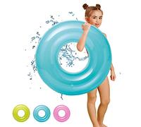76cm Inflatable Pool Floats Rubber Ring for Kids,Blue Swimming Ring Tube,Inflatable Pool Ring Swim Ring Floaties,Pool Inflatables for Kids Girls Boys Swimming Pool Toys Summer Beach Water Party