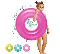 76cm Inflatable Pool Floats Rubber Ring for Kids,Hot Pink Swimming Ring Tube,Inflatable Pool Ring Swim Ring Floaties,Pool Inflatables for Kids Girls Boys Swimming Pool Toys Summer Beach Water Party