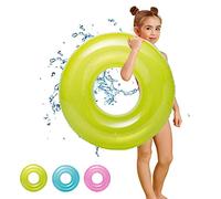 76cm Inflatable Pool Floats Swimming Rings Rubber Rings for Kids,Yellow Inflatable Swim Ring,Girls Boys Inflatable Wheel Swim Tube Pool Ring Floaties for Kids Swimming Beach Pool Party Inflatable