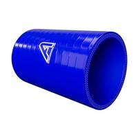 76mm 3" ID Silicone Straight Hose Joiner Coupler 50mm Length Blue