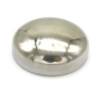76mm 3" O/D 304 Stainless Steel Hygiene Grade Welding End Cap Homebrew Pipe Fitting