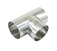 76mm 3" O/D 304 Stainless Steel Weld Tee Connector Pipe Fitting CBQZCHWDKT