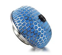 76mm(3") Universal Mushroom Design Air Intake Filter Cleaner Foam Gauze High Flow(Blue)