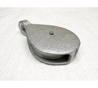 76MM Awning Pulley Single Cast Sheave Fixed Round Eye (Rope Pulling Washing Line)