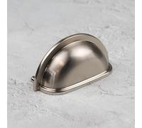 76mm Brushed Nickel Cabinet Cup Handle