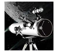 76mm Telescope,Manual AZ Mount Telescope For Beginners, Space Astronomical Telescope, Reflector Optical Design, Tripod(Max:125cm), Perfect Scientific Astronomy Gift